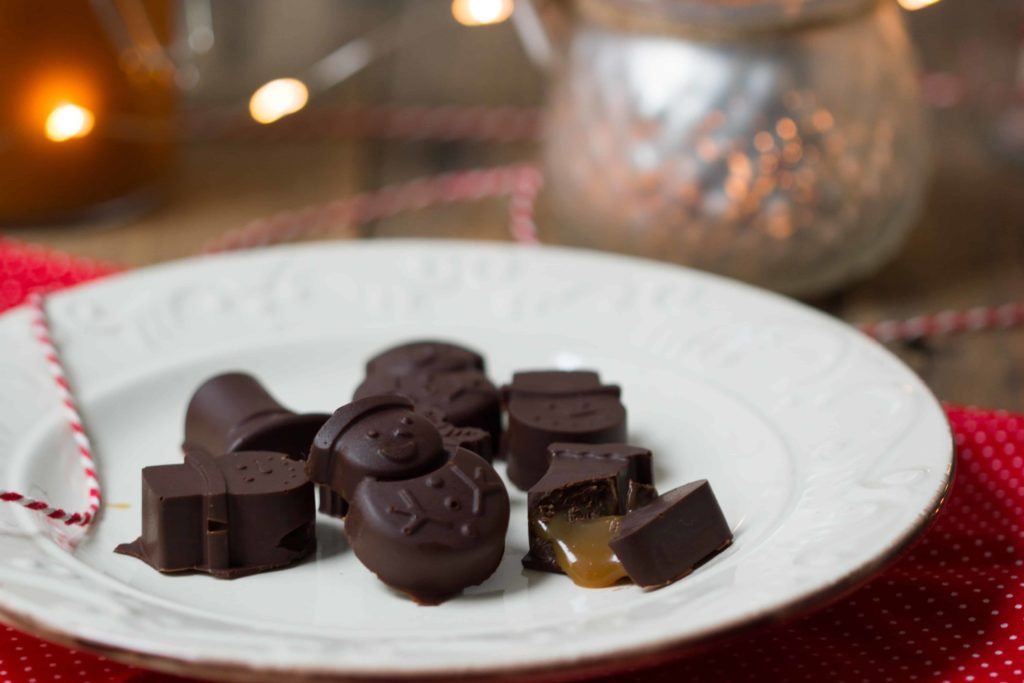 Pralines chocolat caramel