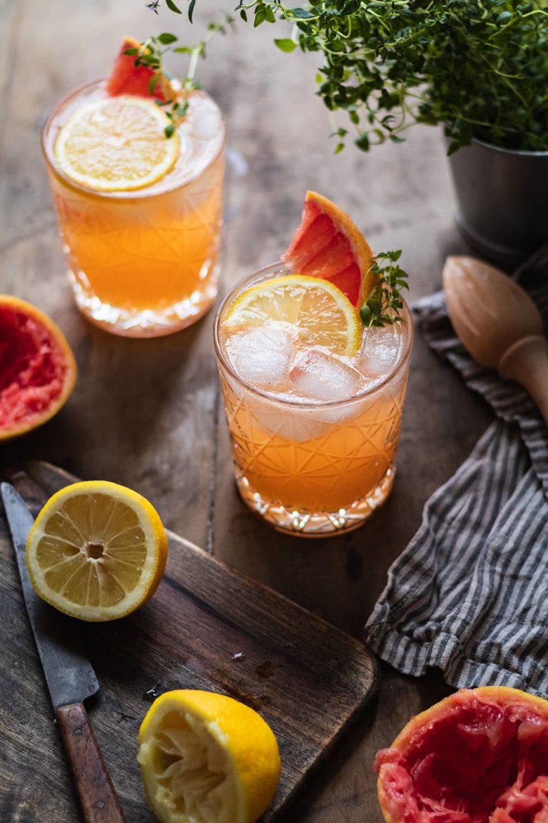 Cocktail d’agrumes sans alcool